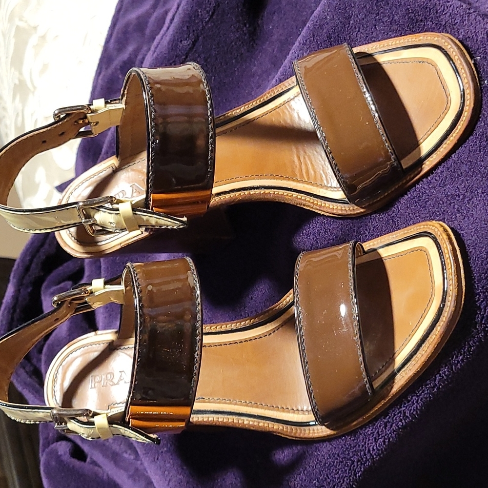 Authentic Vintage Patent Leather Prada